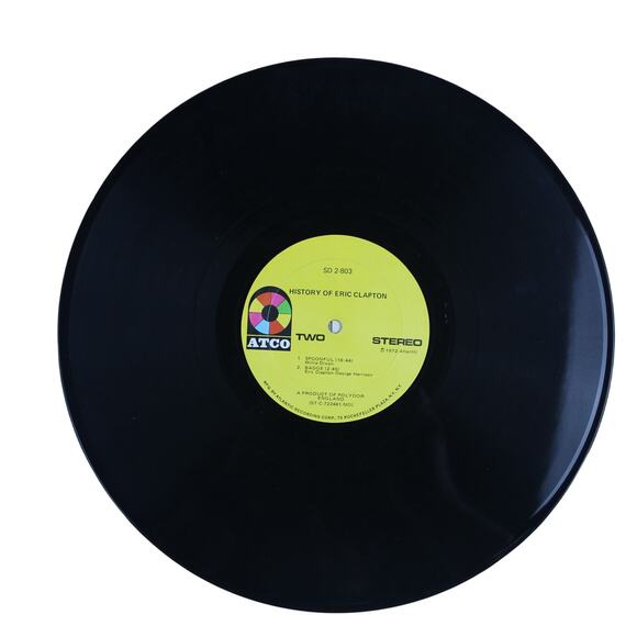 History of Eric Clapton Vinyl Record Album Gatefold ATCO SD2-803 1972 - Picture 6 of 14